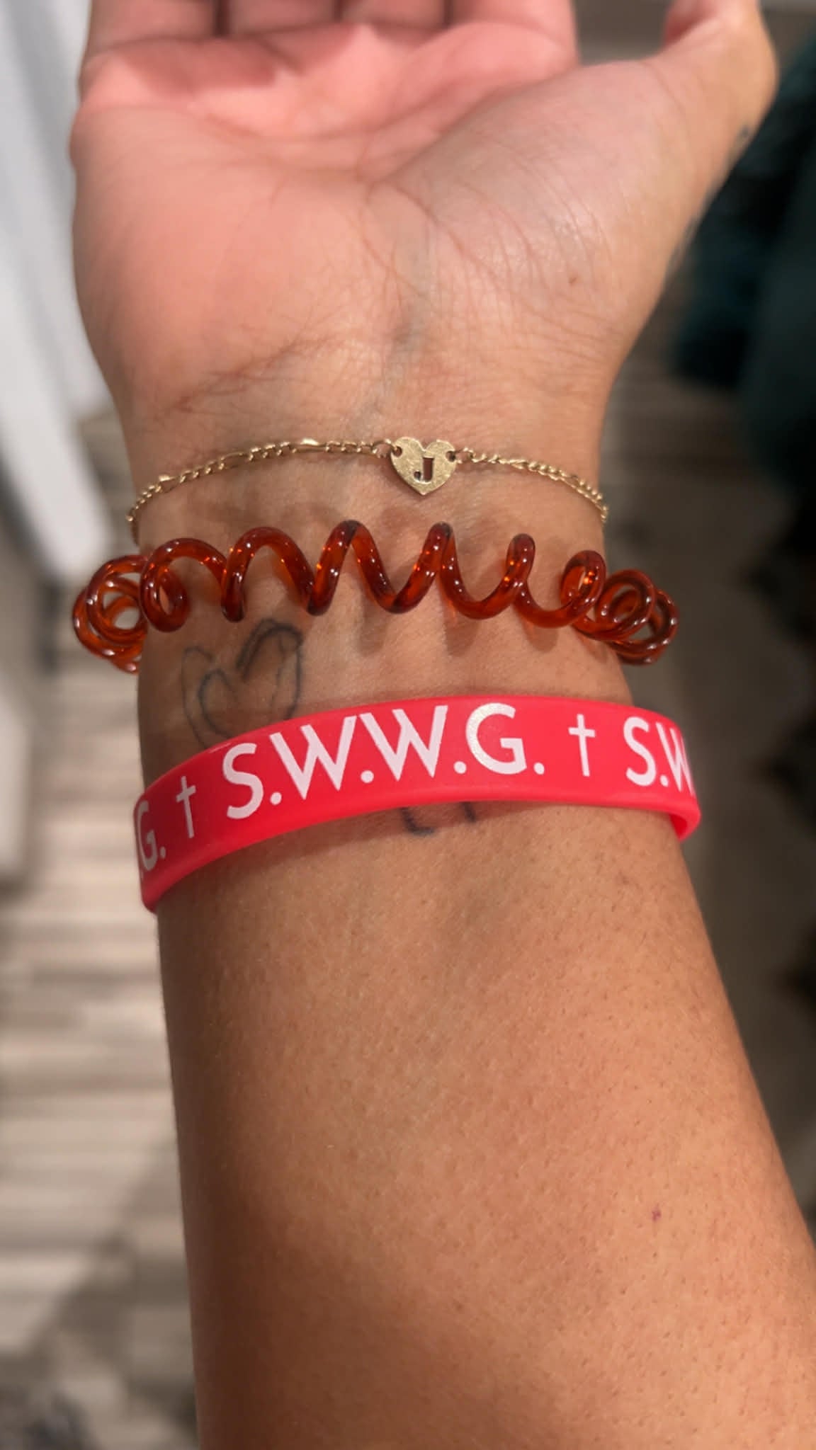 “START WINNING WITH GOD” Bracelet