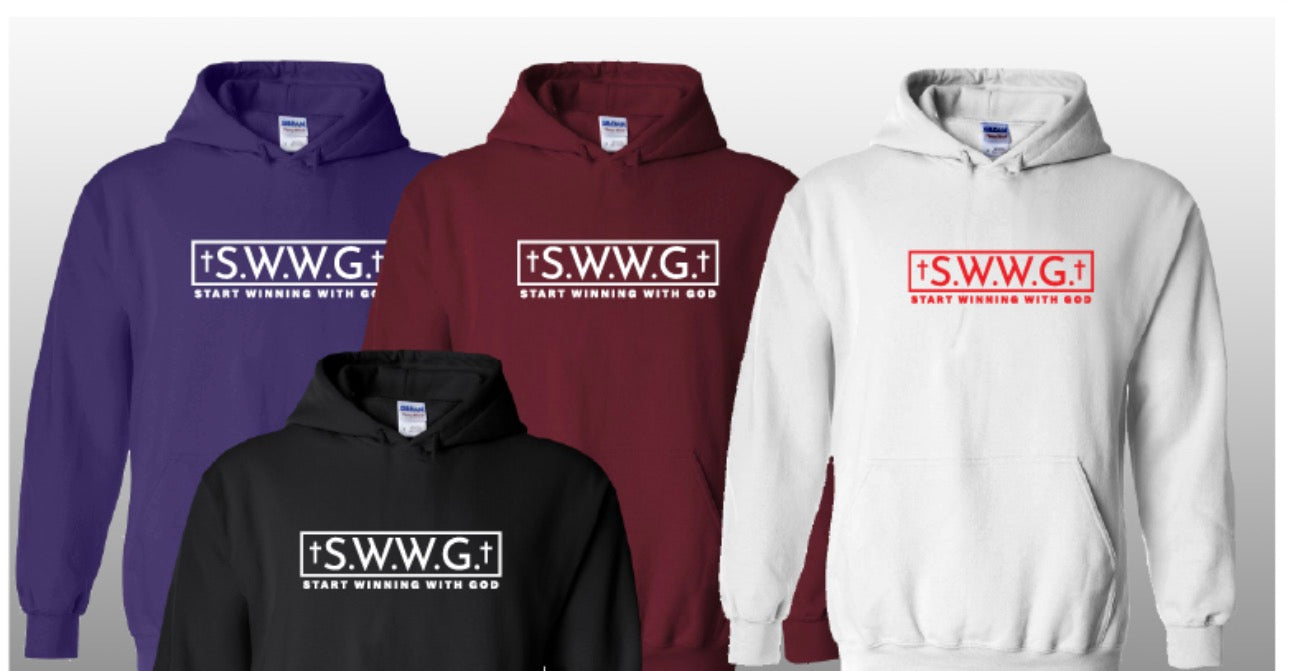 “START WINNING WITH GOD” Hoodie
